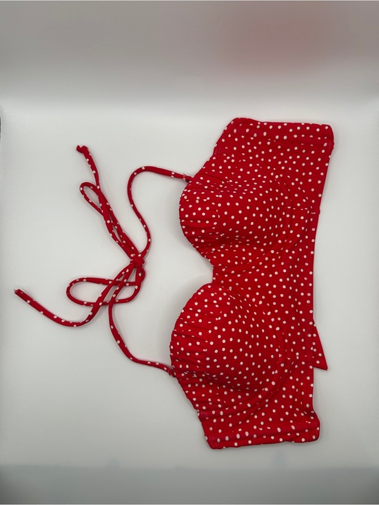 Abercrombie & Fitch Other - Abercrombie & Fitch Red Polka Dot Bikini Top